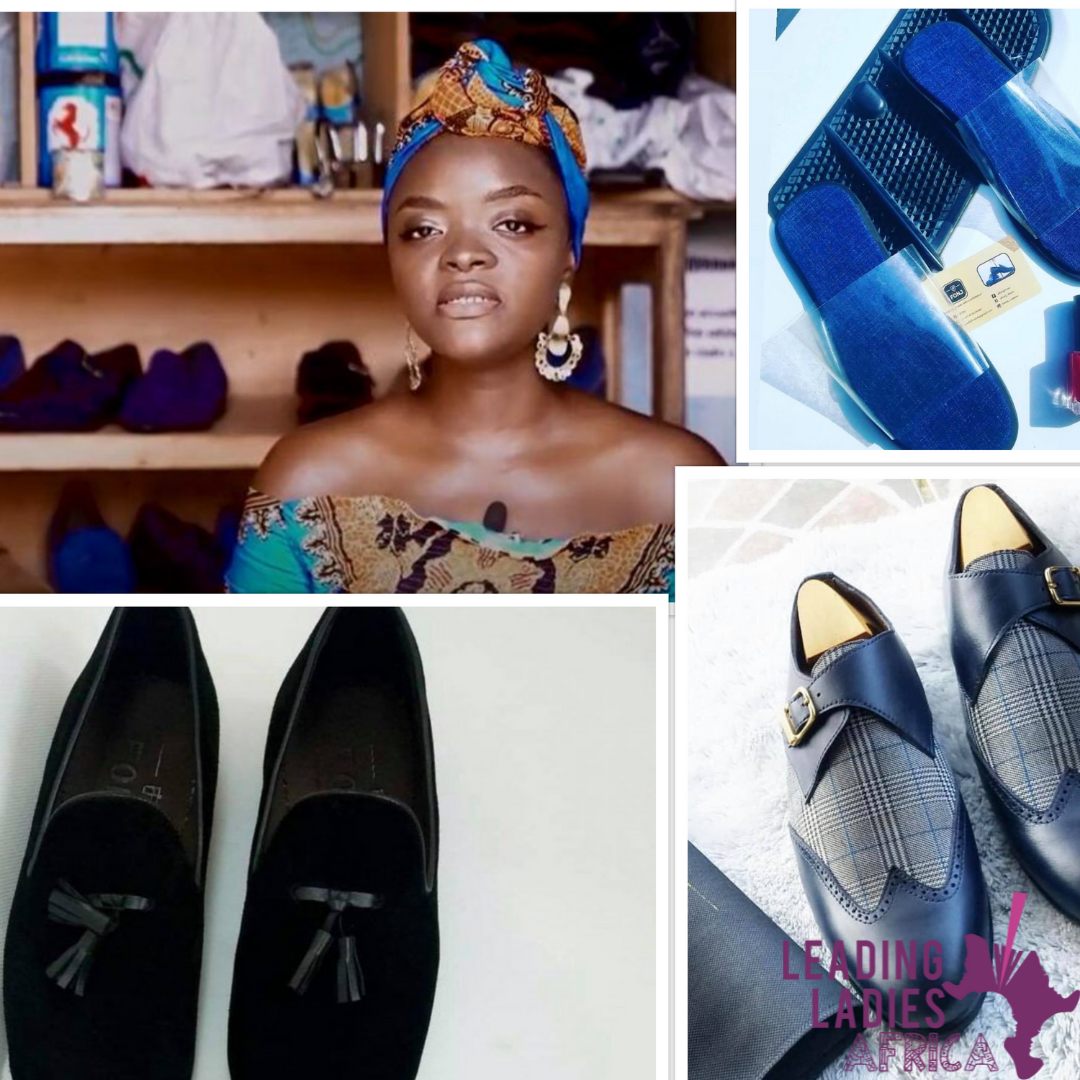 Meet Manyinkeng Noella Nteamah Fonju, a Cameroonian footwear Designer with an Accounting degree